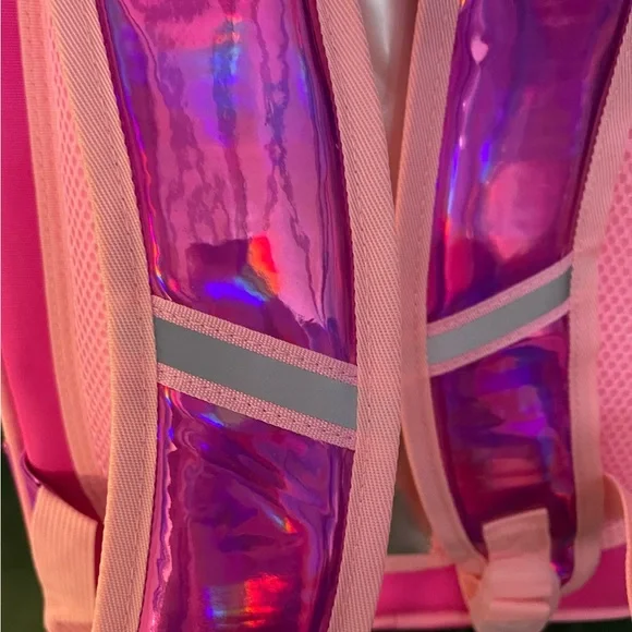 NWT - Girls Glitter Backpack/Book-bag Unicorn - Picture 8 of 9